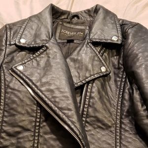 F21+ Faux Leather Jacket